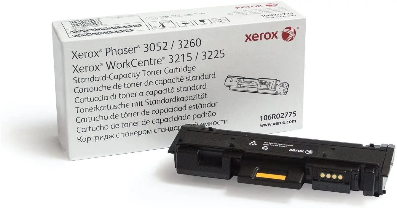 Xerox 106R02775 Standard Capacity Black Toner Cartridge for Phaser 3260/WorkCentre 3215/3225 - eBuy UAE